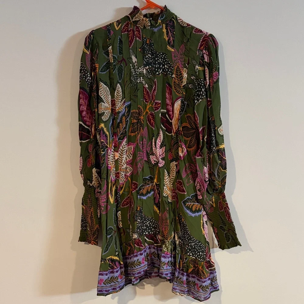 FARM Rio Wild Jungle Mini Dress - Picture 1 of 8